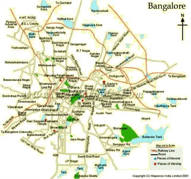sanjay nagar bangalore map Bangalore Archinomy sanjay nagar bangalore map