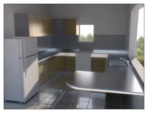 kitchen render