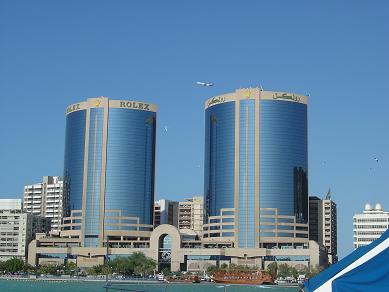 rolex twin towers dubai