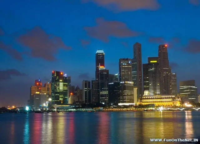 singapore night view